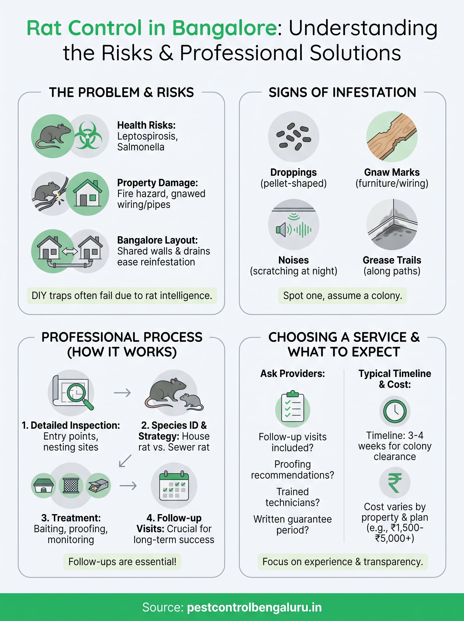 Rat Control Bangalore: What It Is and What to Expect 3 rat control bangalore infographic