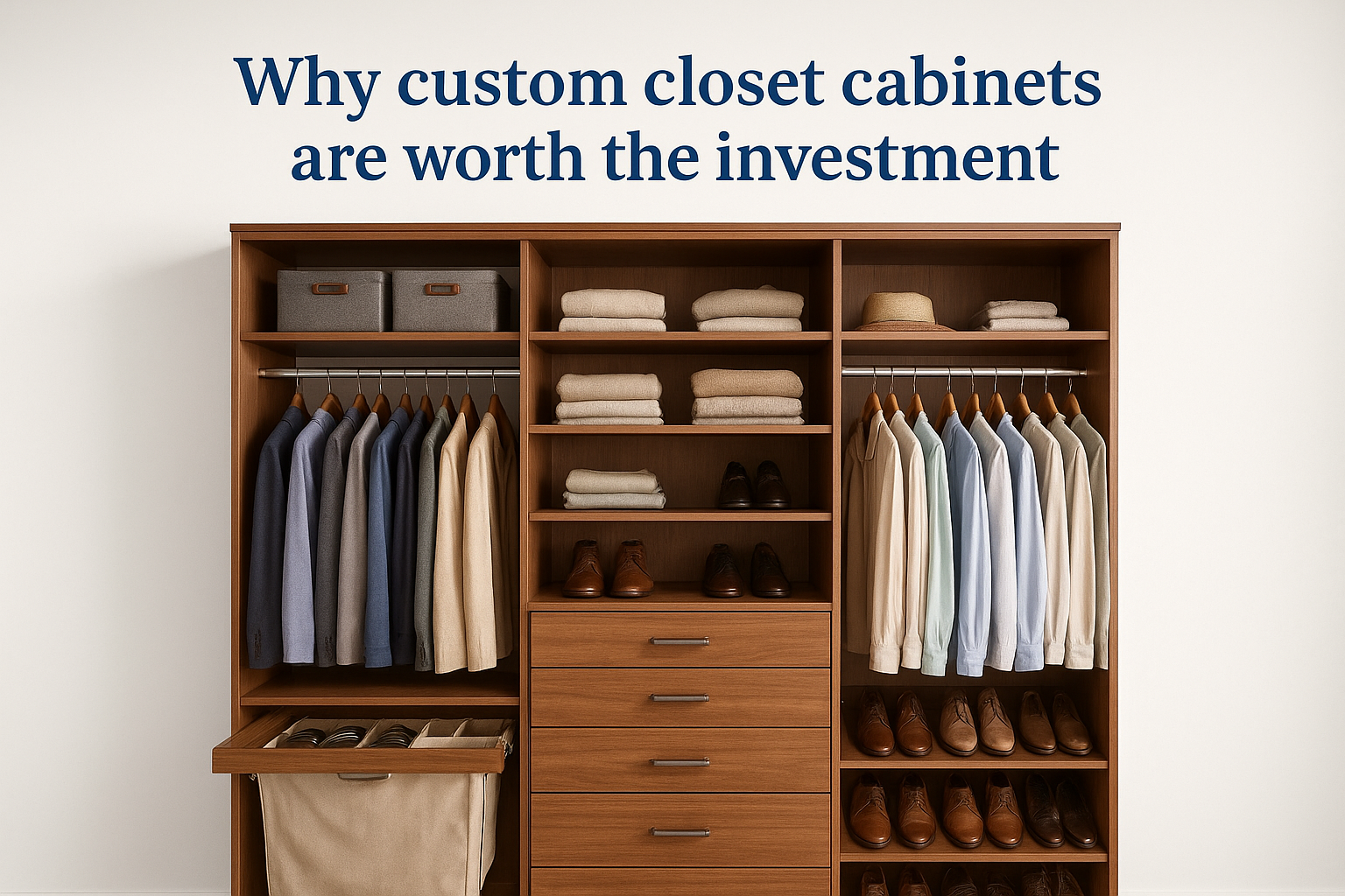 Why custom closet cabinets are worth the investment