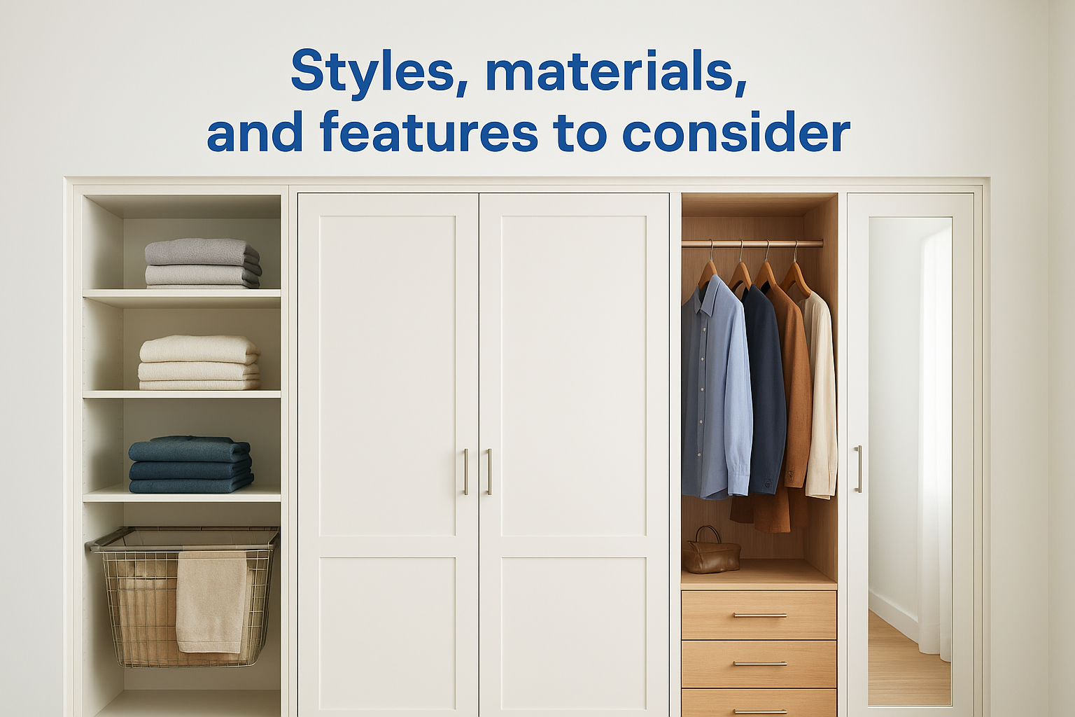Styles, materials, and features to consider