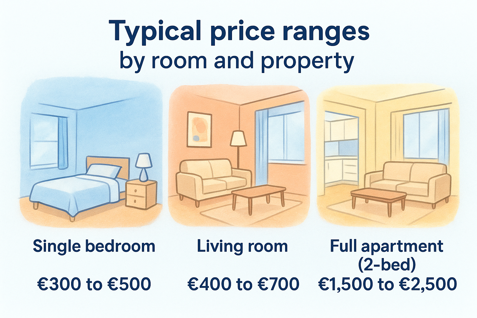 Interior Painting Dublin: What It Is and What to Expect 4 Typical price ranges by room and property