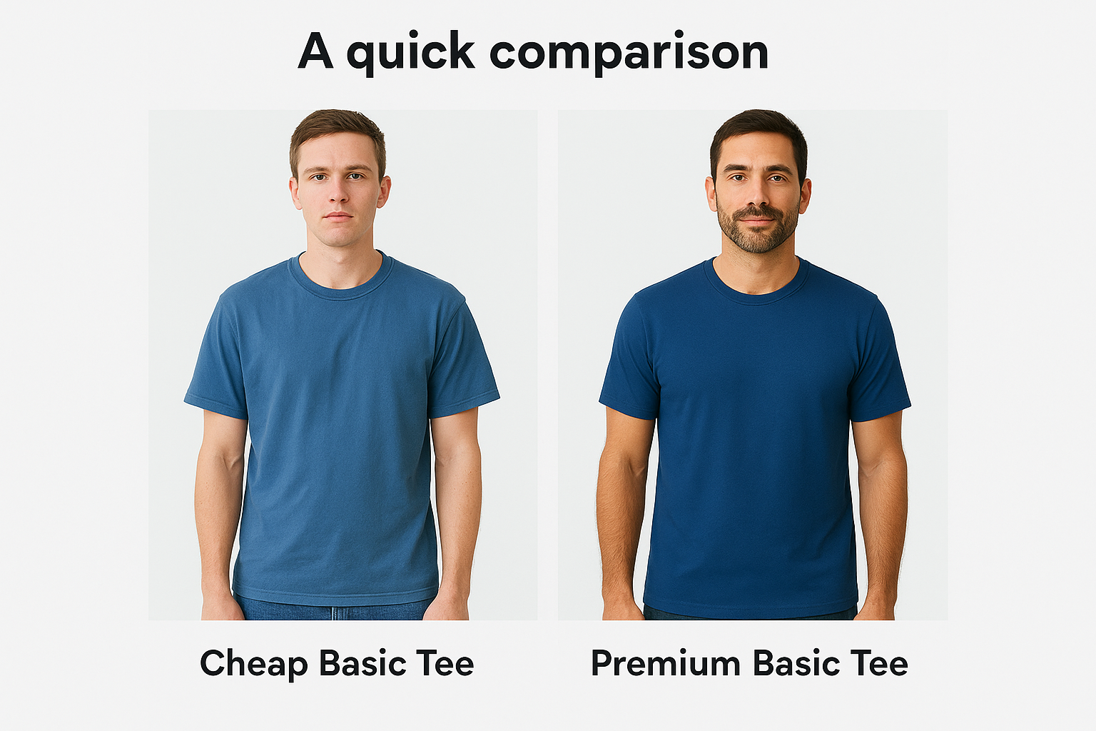 A quick comparison