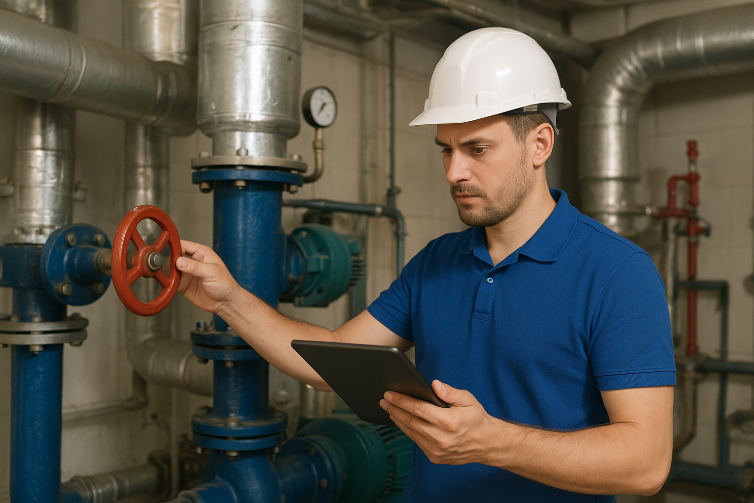 Where building engineers work