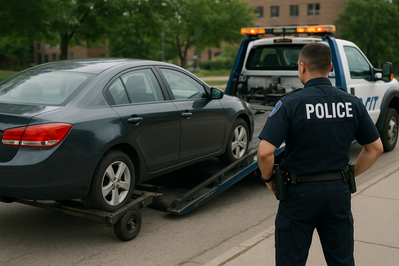 Towing Service Near Me: How Detroit Drivers Find Help Fast 6. Police-dispatched towing