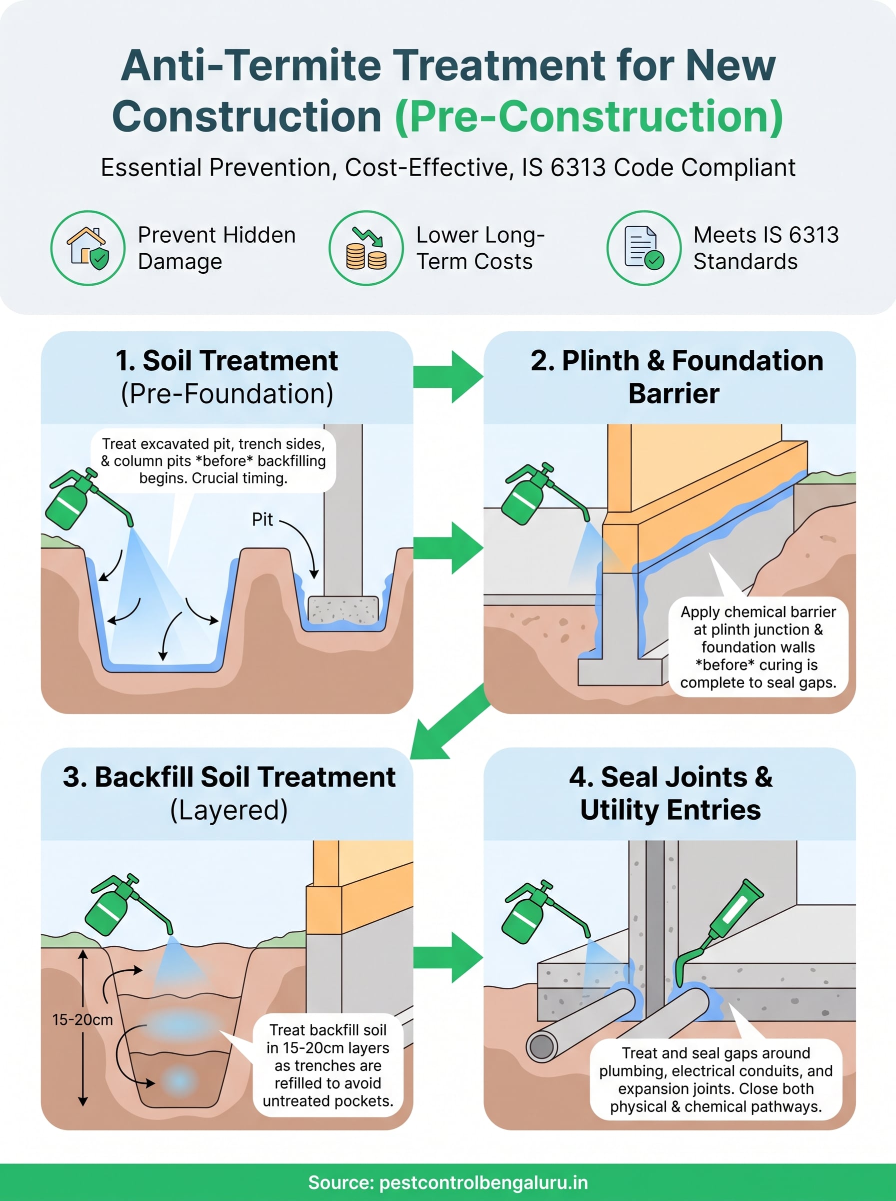 Anti-Termite Treatment for New Construction: Step-by-Step Guide 3 anti termite treatment for new construction infographic