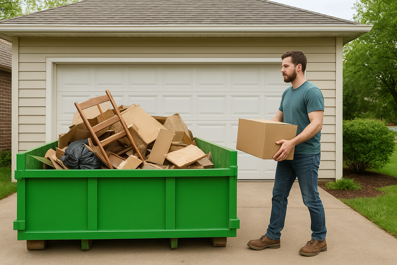Step 2. Match your project to a dumpster size