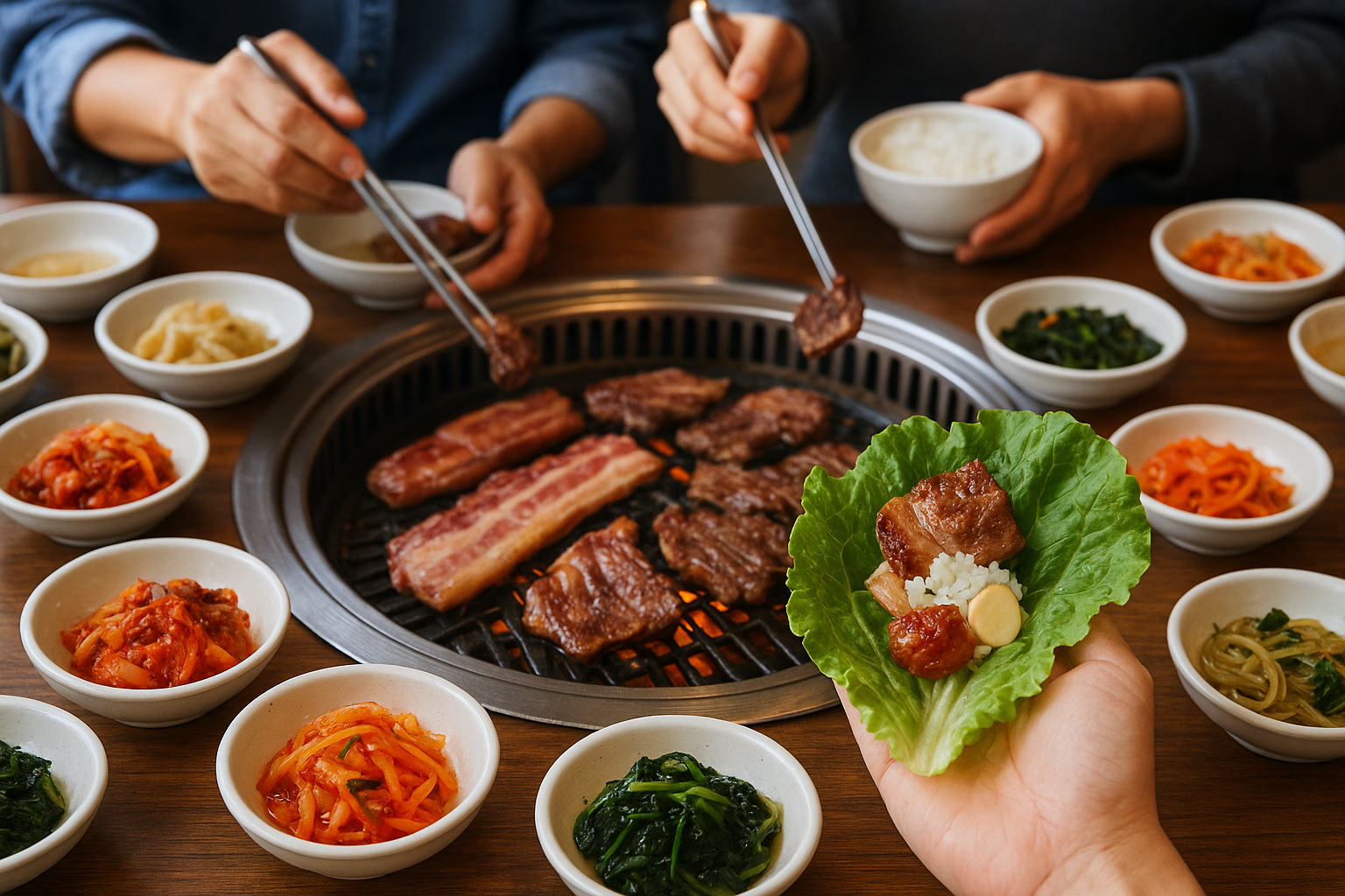 1. Feast on authentic Korean BBQ