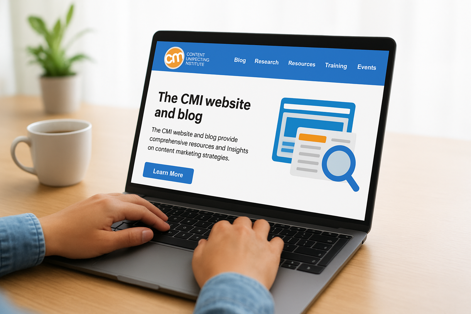 The CMI website and blog