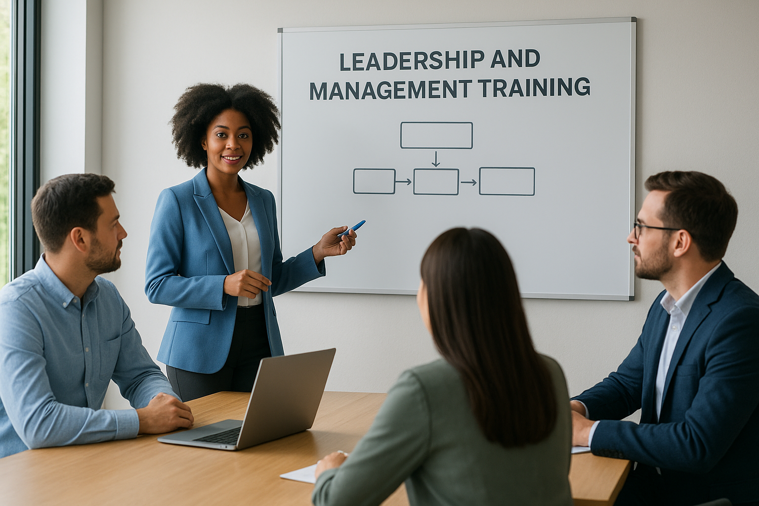 8. Leadership and management training