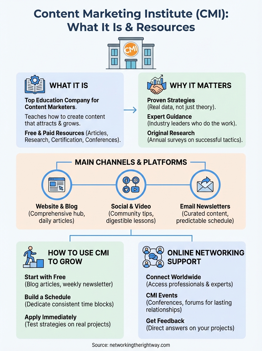 content marketing institute infographic
