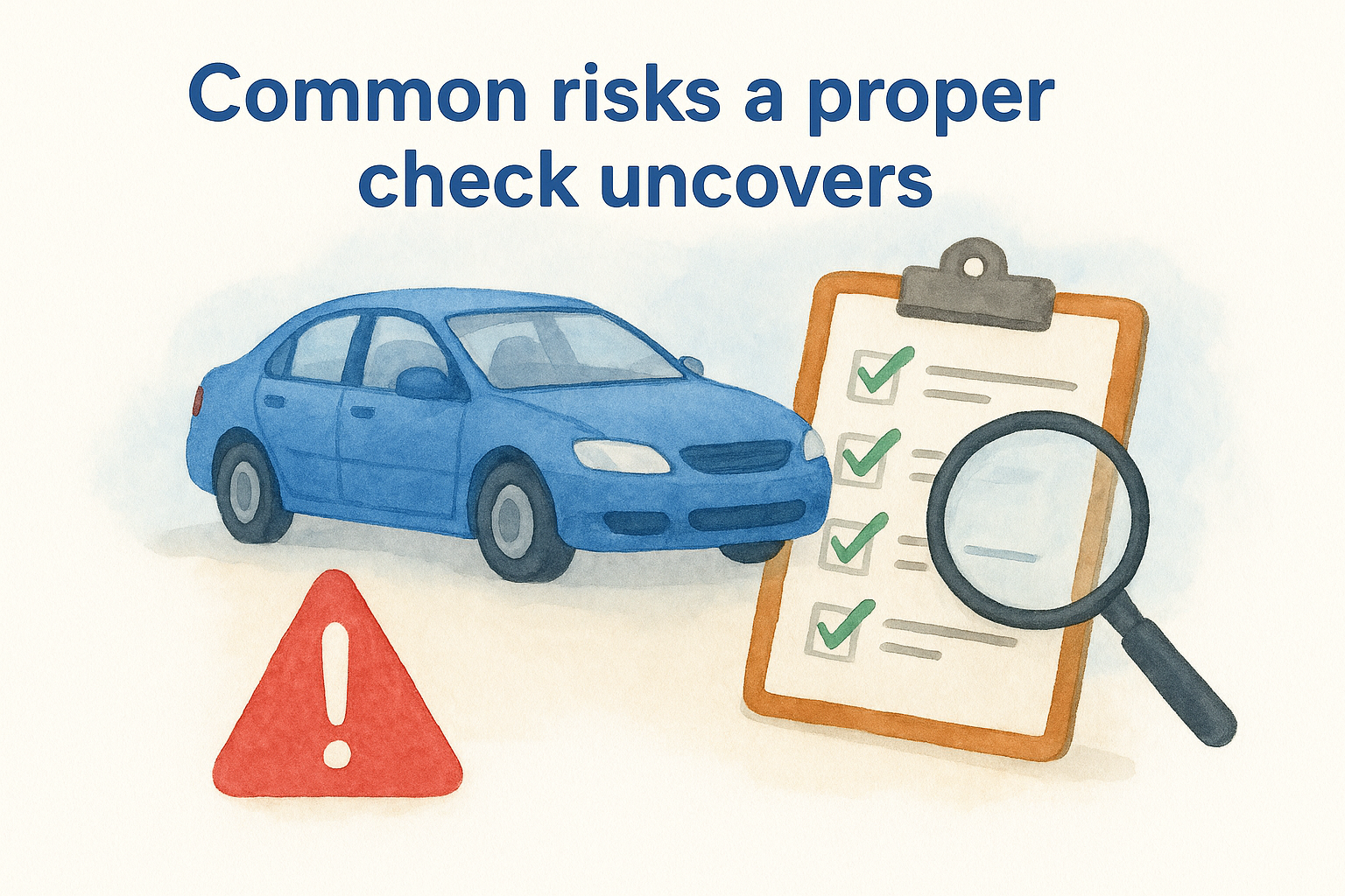 Common risks a proper check uncovers