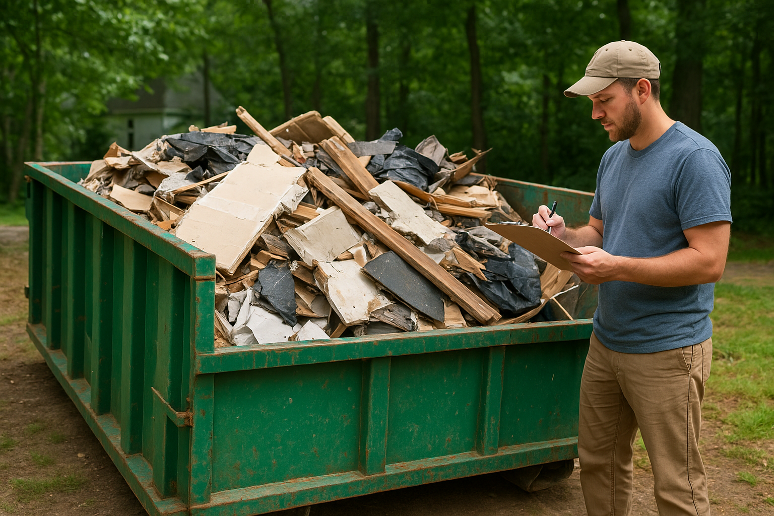 Weight limits and what's in your debris