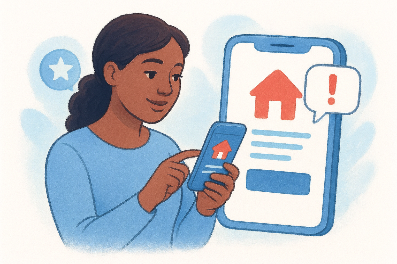 The mobile app for managing on the go