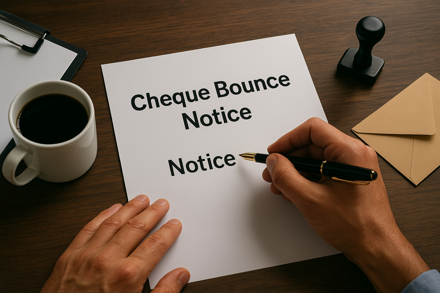 Common mistakes to avoid in a cheque bounce notice