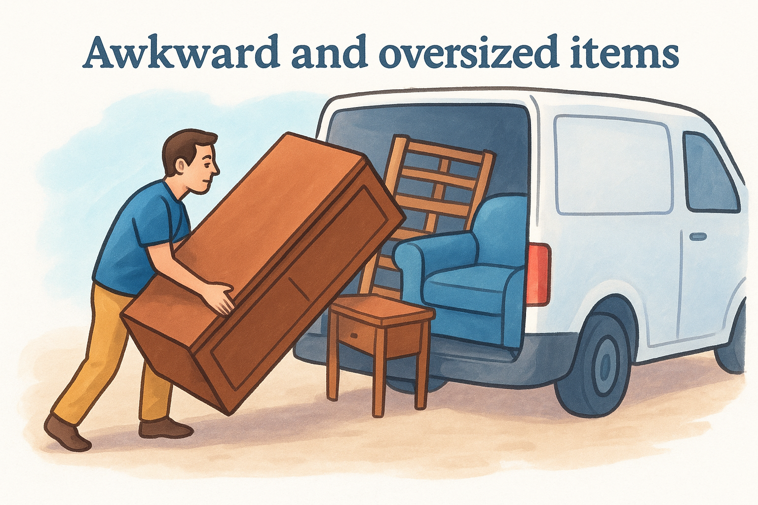 Awkward and oversized items