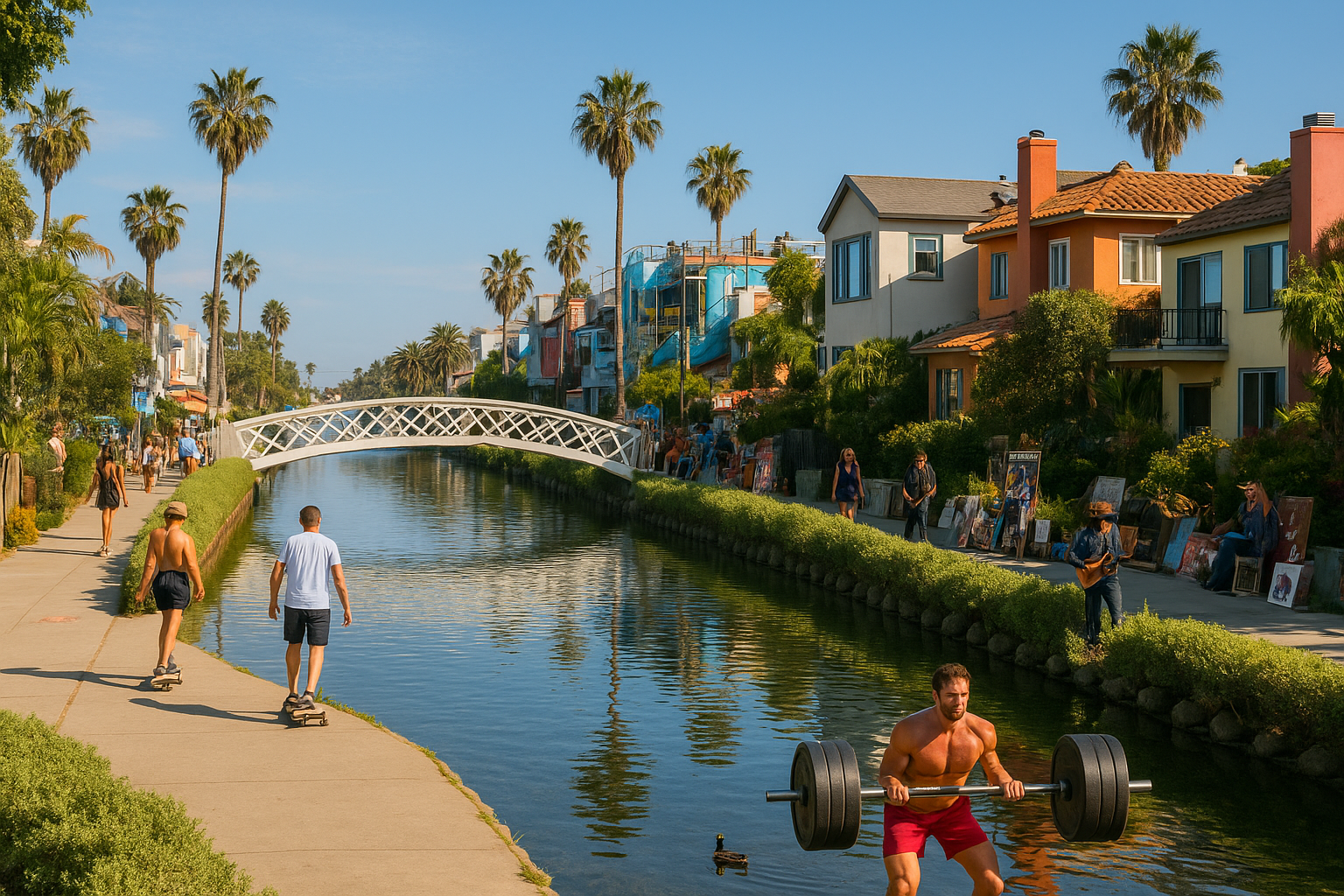 3. Venice Beach and the Venice Canals