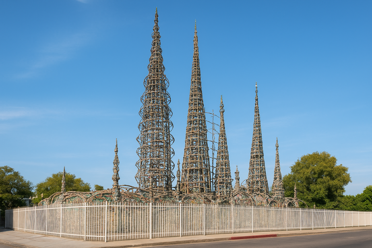 13. Watts Towers