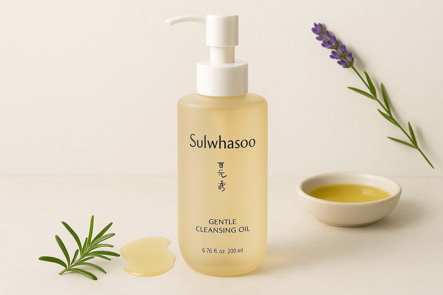 10. Sulwhasoo gentle cleansing oil