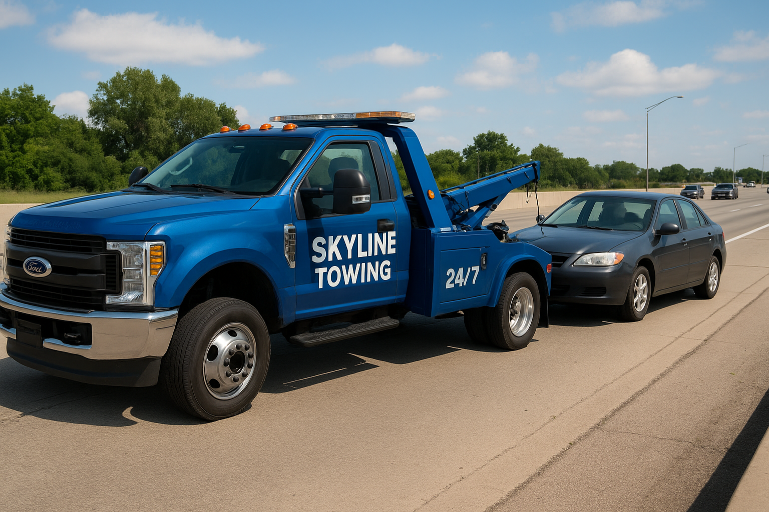 Towing Service Near Me Open Now: Detroit's Fast Options 1. Skyline Towing: Detroit's 24/7 tow truck team