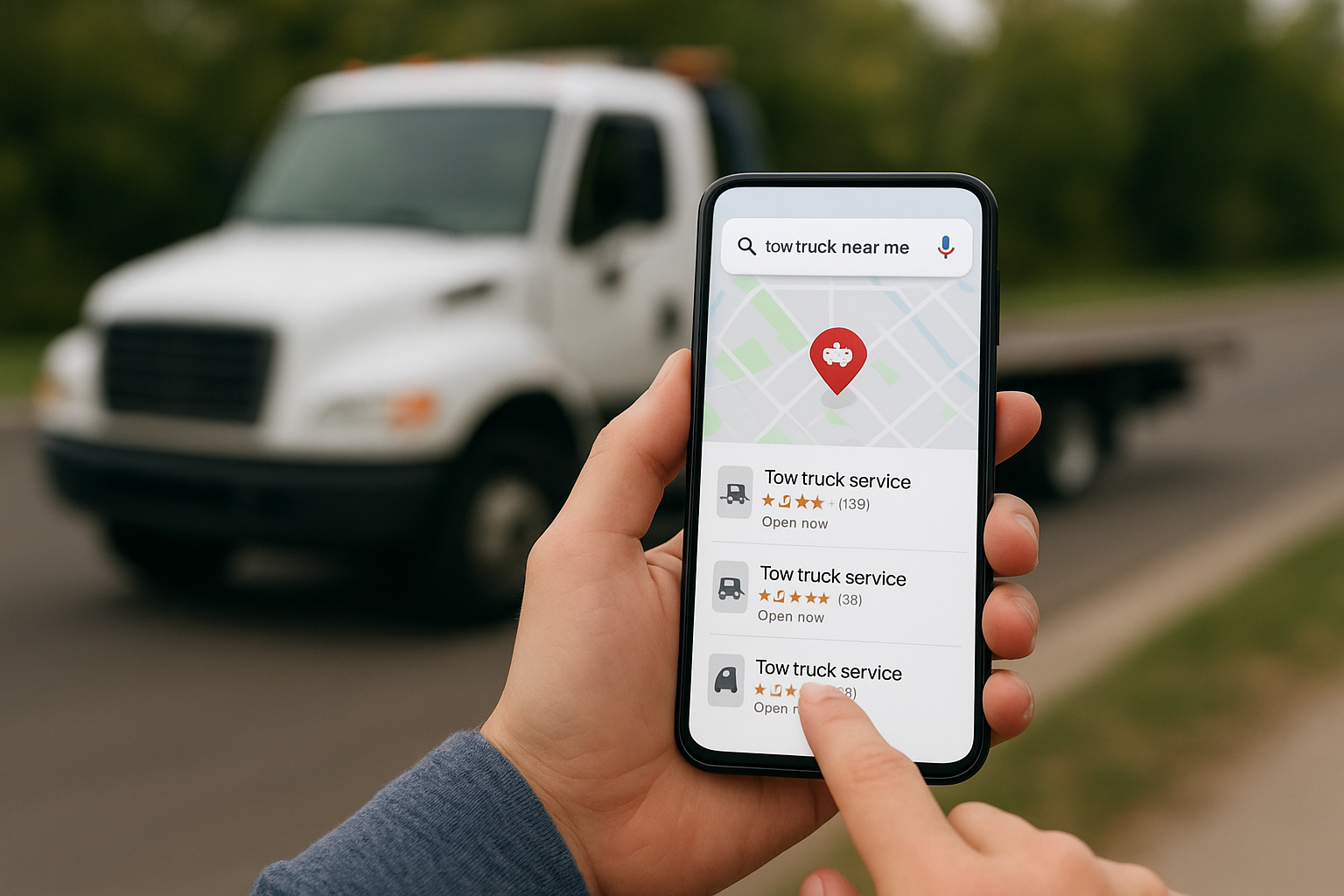 Towing Service Near Me Open Now: Detroit's Fast Options 4. Yelp, Google Maps, and other tow truck apps