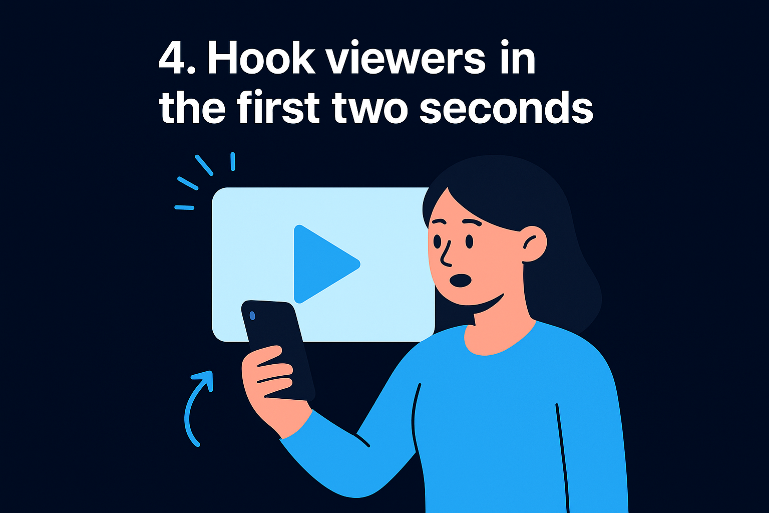 4. Hook viewers in the first two seconds