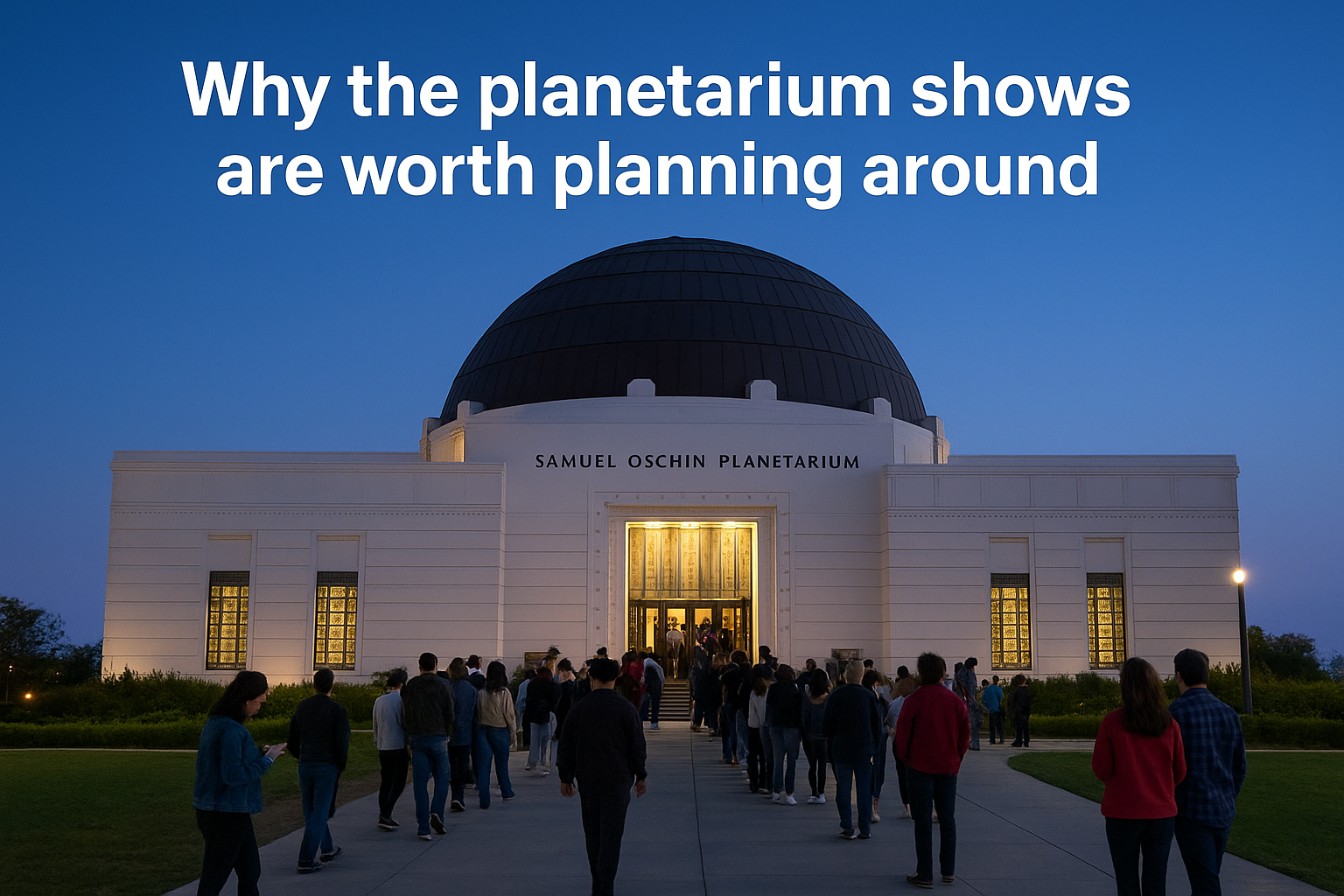 Why the planetarium shows are worth planning around