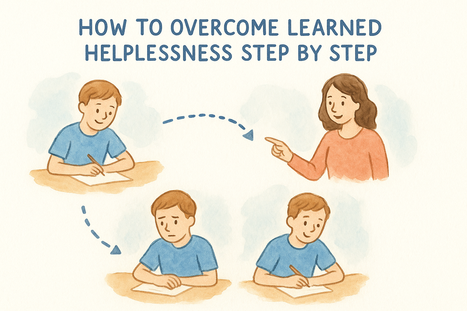 How to overcome learned helplessness step by step