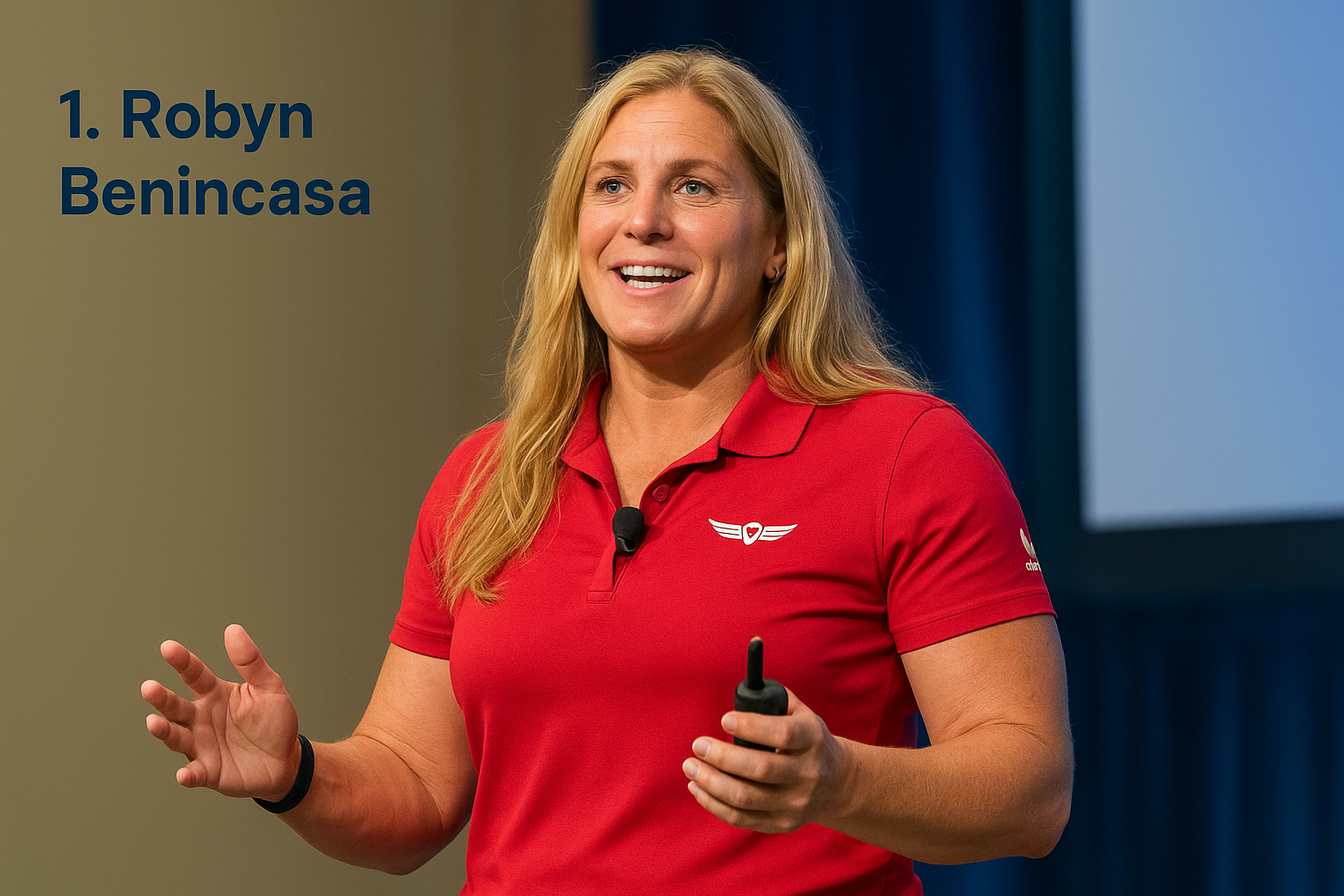 1. Robyn Benincasa
