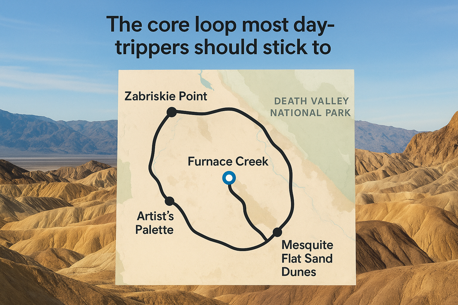 The core loop most day-trippers should stick to