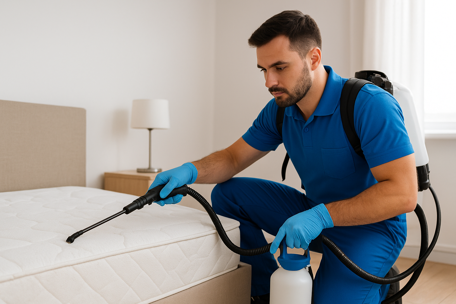 1. Professional bed bug treatment services