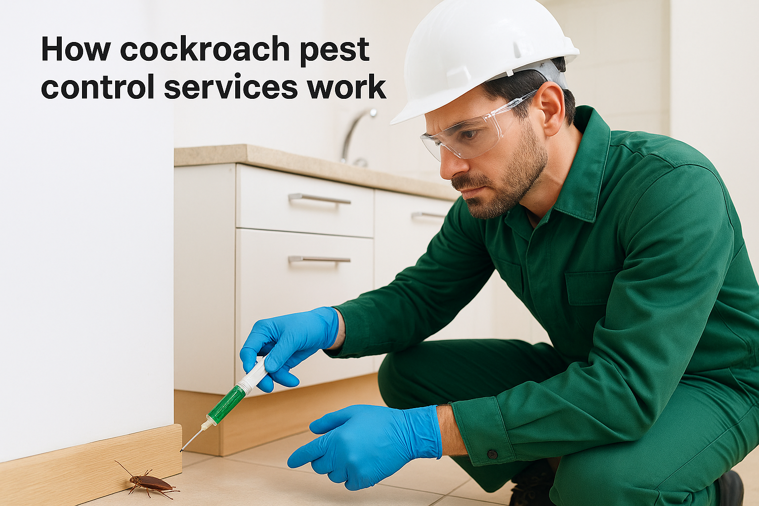 Cockroach Pest Control Services: What's Included and What It Costs 1 How cockroach pest control services work