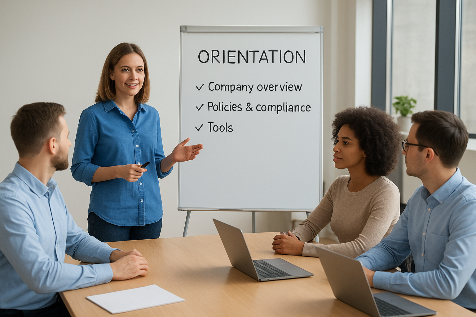 Step 2. Run a clear orientation and set expectations