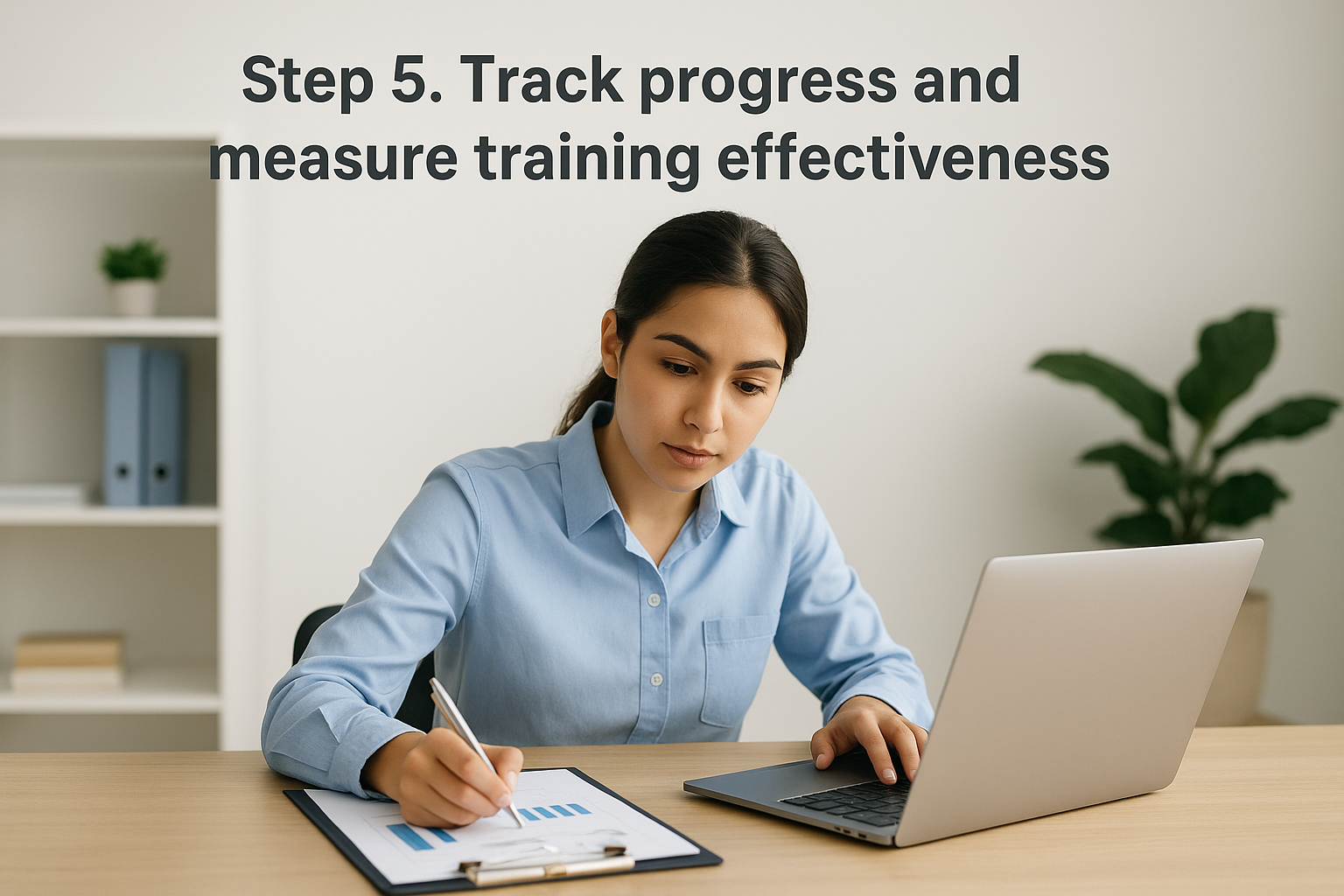Step 5. Track progress and measure training effectiveness