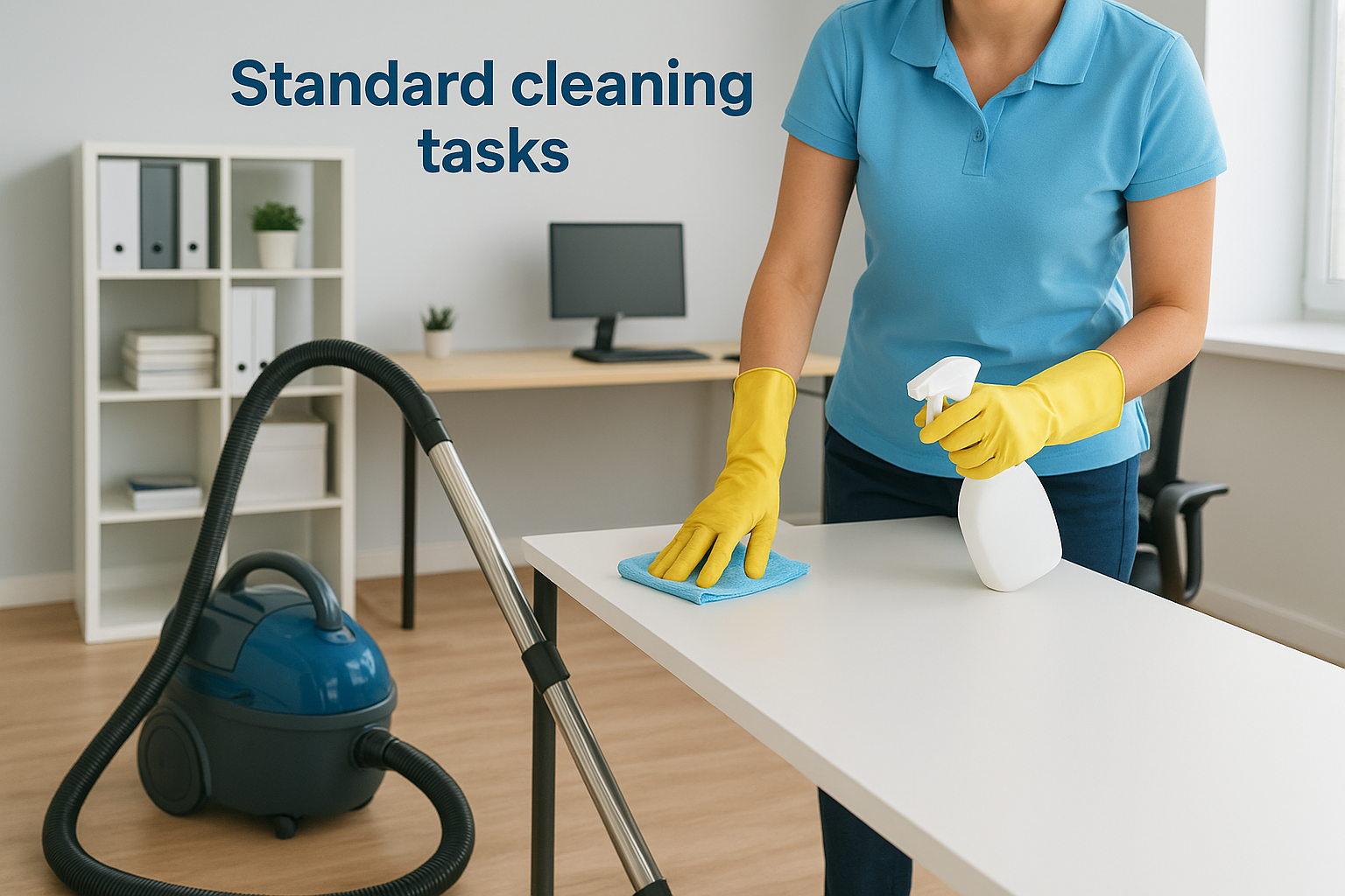 Standard cleaning tasks