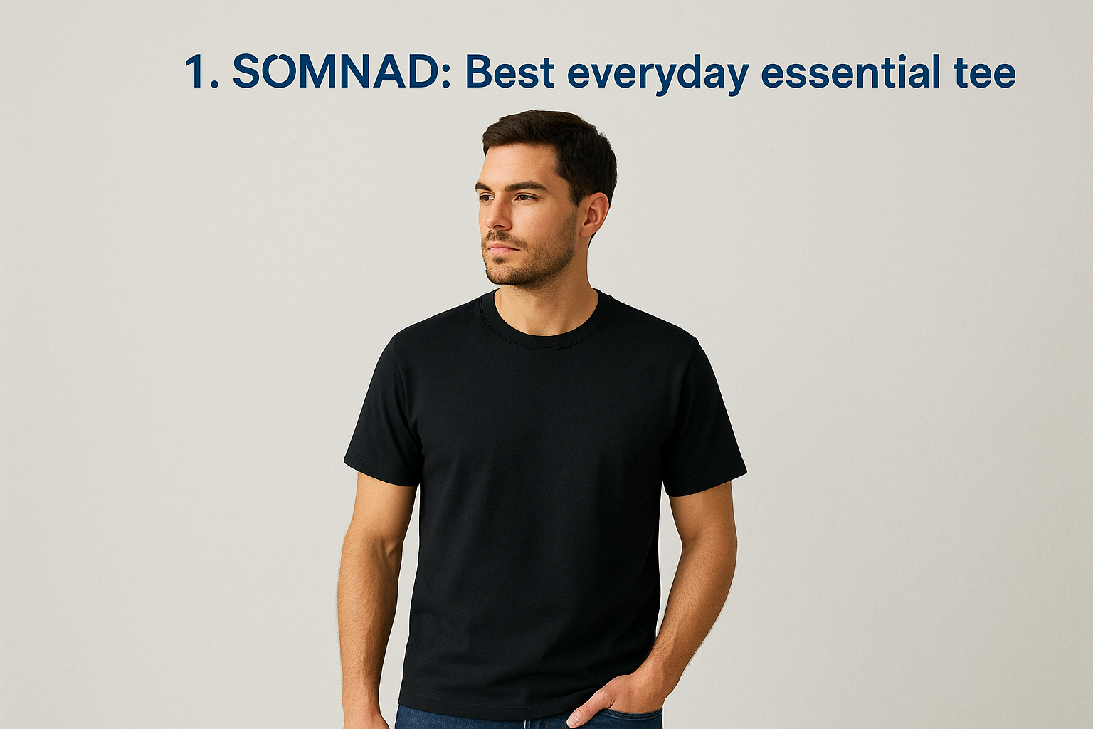 1. SÖMNAD: Best everyday essential tee