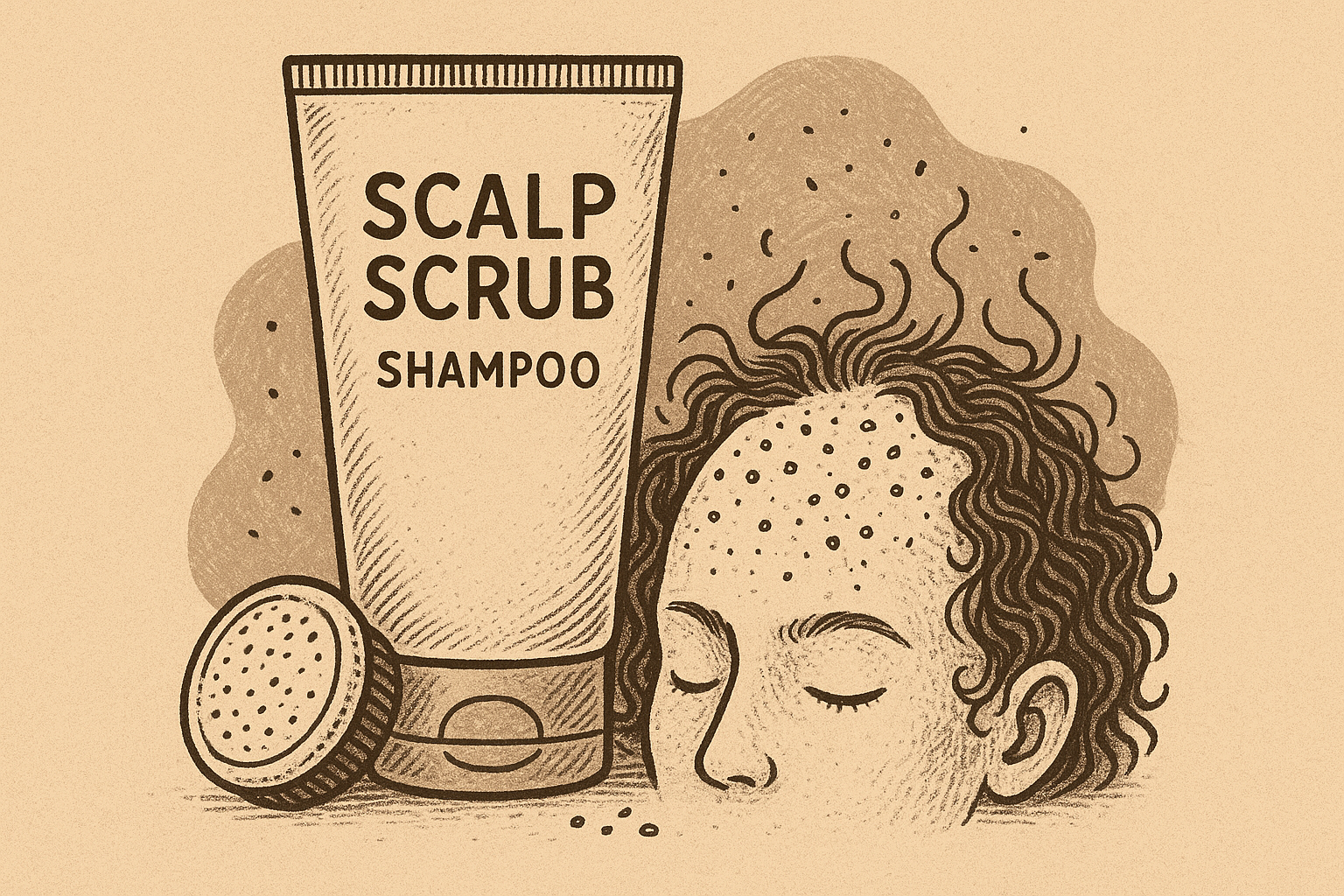 7. Best exfoliating scalp scrub shampoo