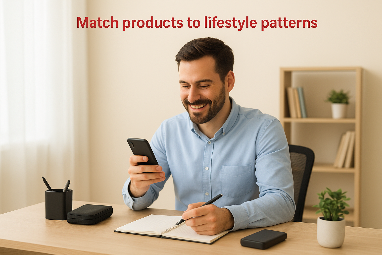 Match products to lifestyle patterns