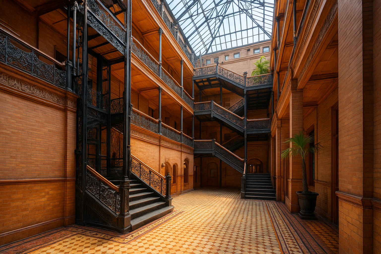 6. The Bradbury Building