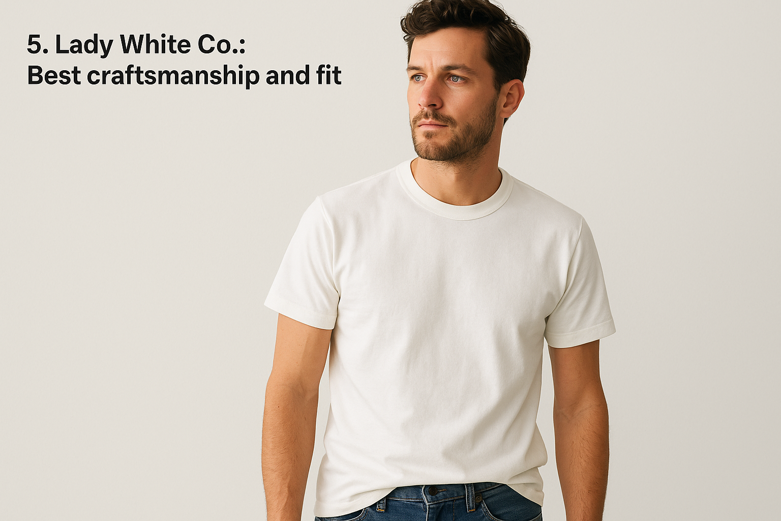 5. Lady White Co.: Best craftsmanship and fit
