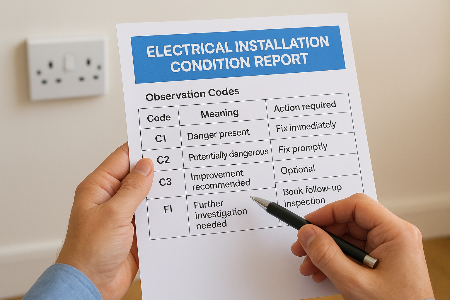 Reading the observation codes correctly