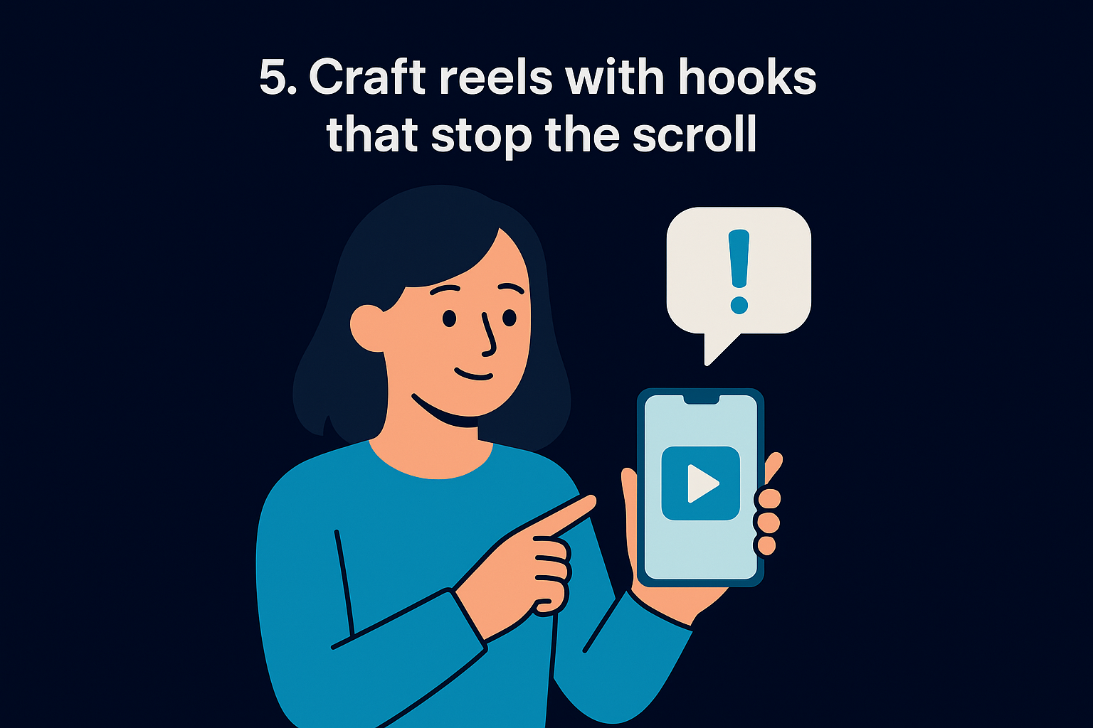 5. Craft reels with hooks that stop the scroll