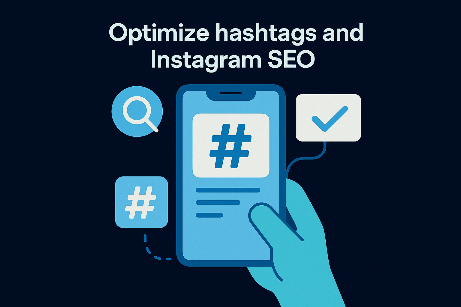 6. Optimize hashtags and instagram seo