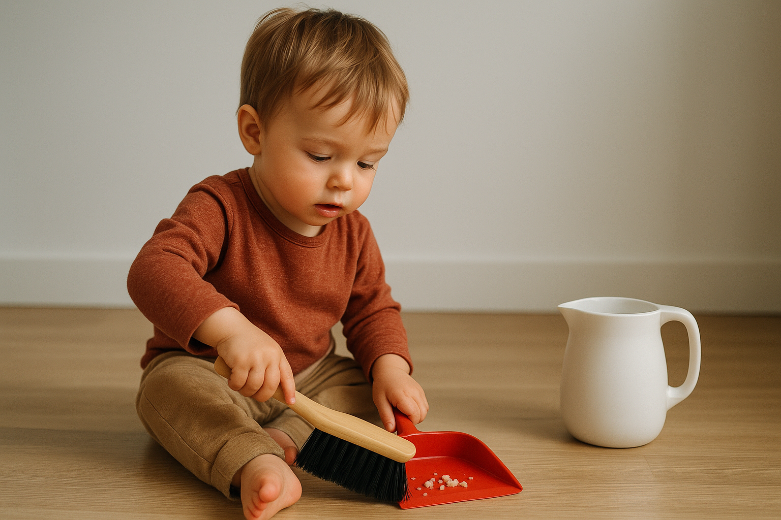 9. Practical life tools for little helpers
