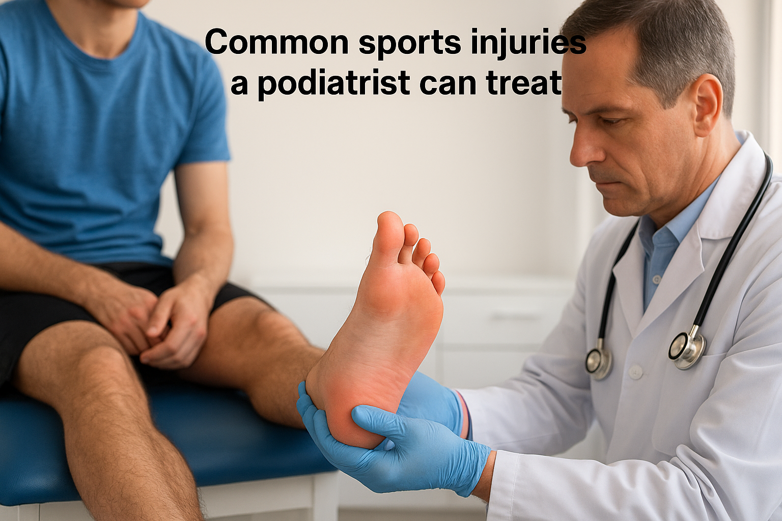Common sports injuries a podiatrist can treat
