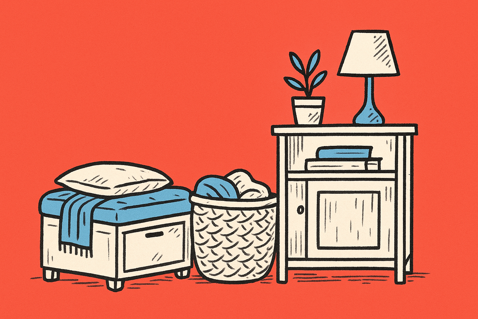 Smart storage that doubles as decor