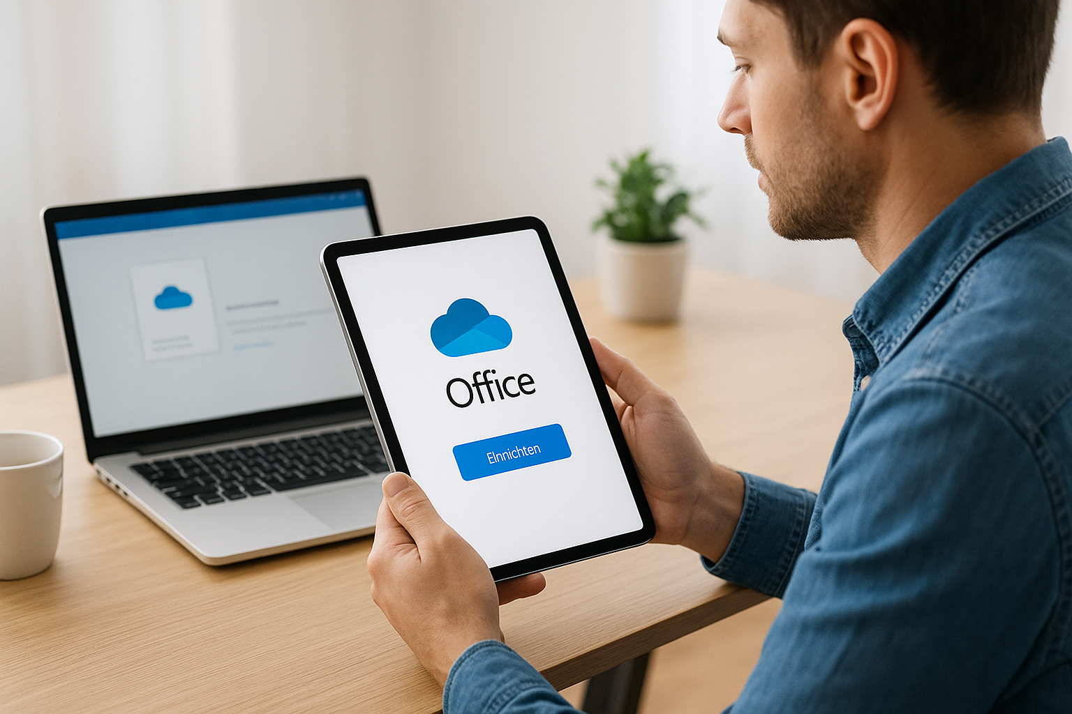 Schritt 3. Office-Lizenz einrichten und mit dem iPad verbinden