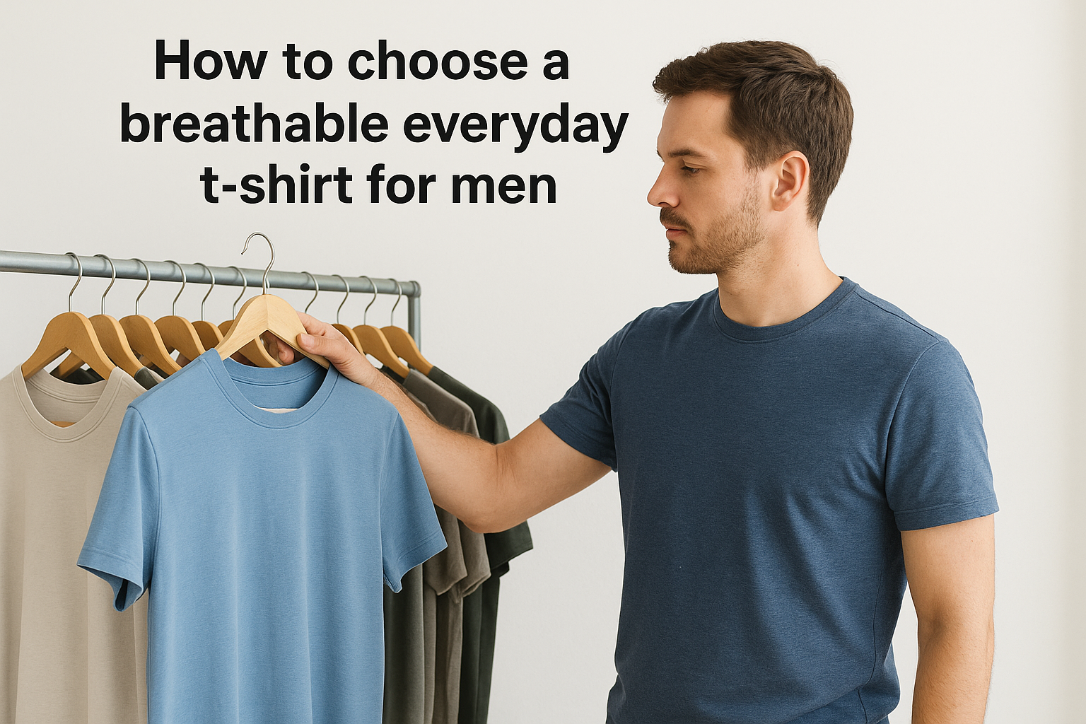 How to choose a breathable everyday t-shirt for men