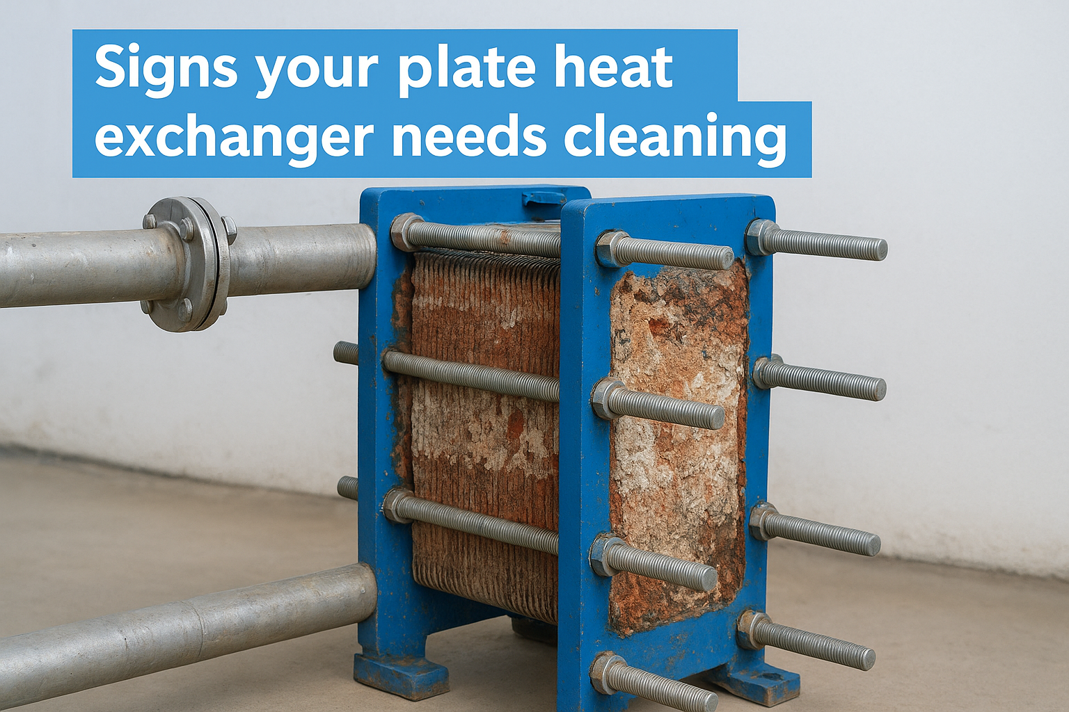 Signs your plate heat exchanger needs cleaning