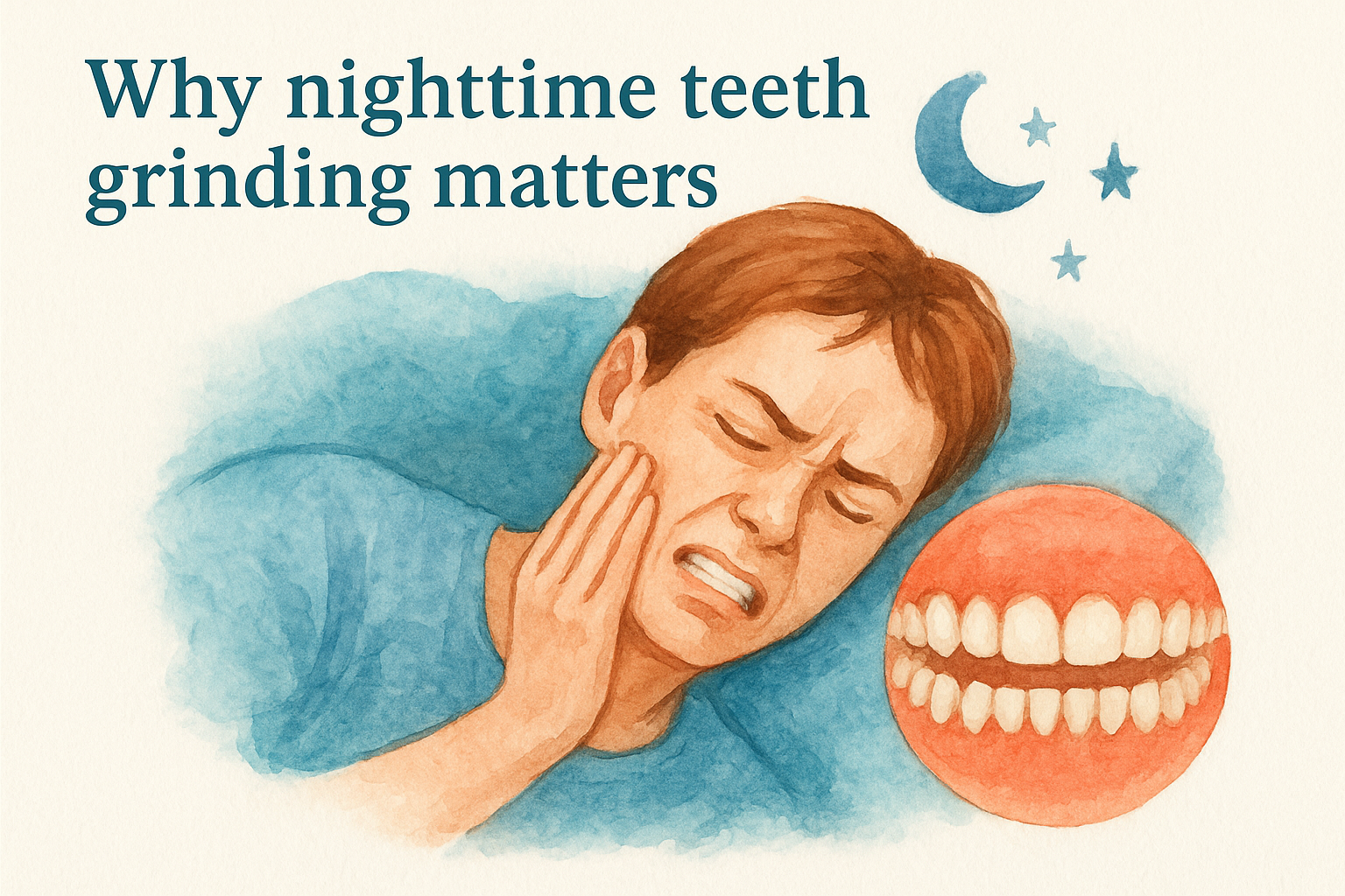 Why nighttime teeth grinding matters