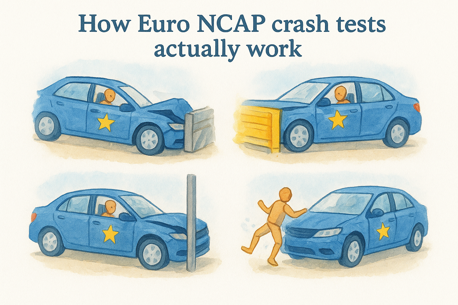 How Euro NCAP crash tests actually work