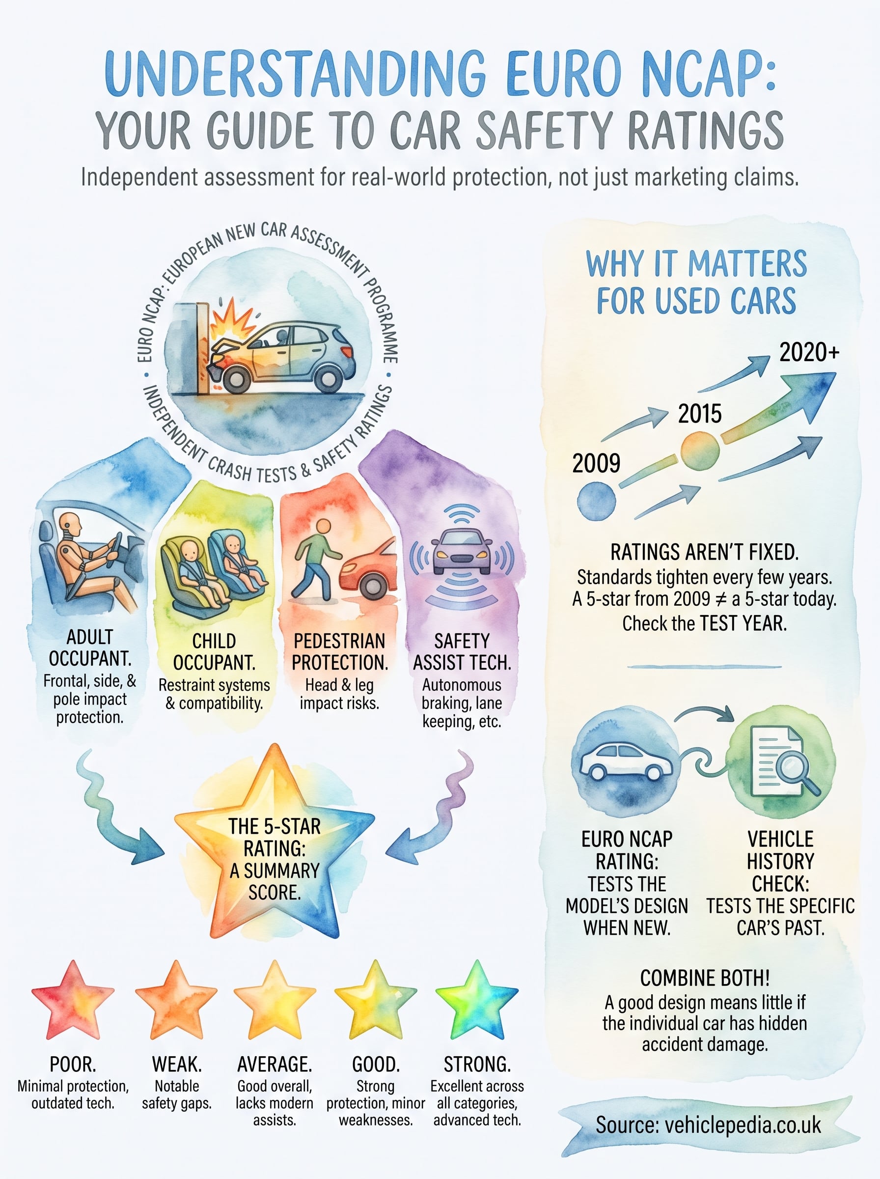 what is euro ncap infographic